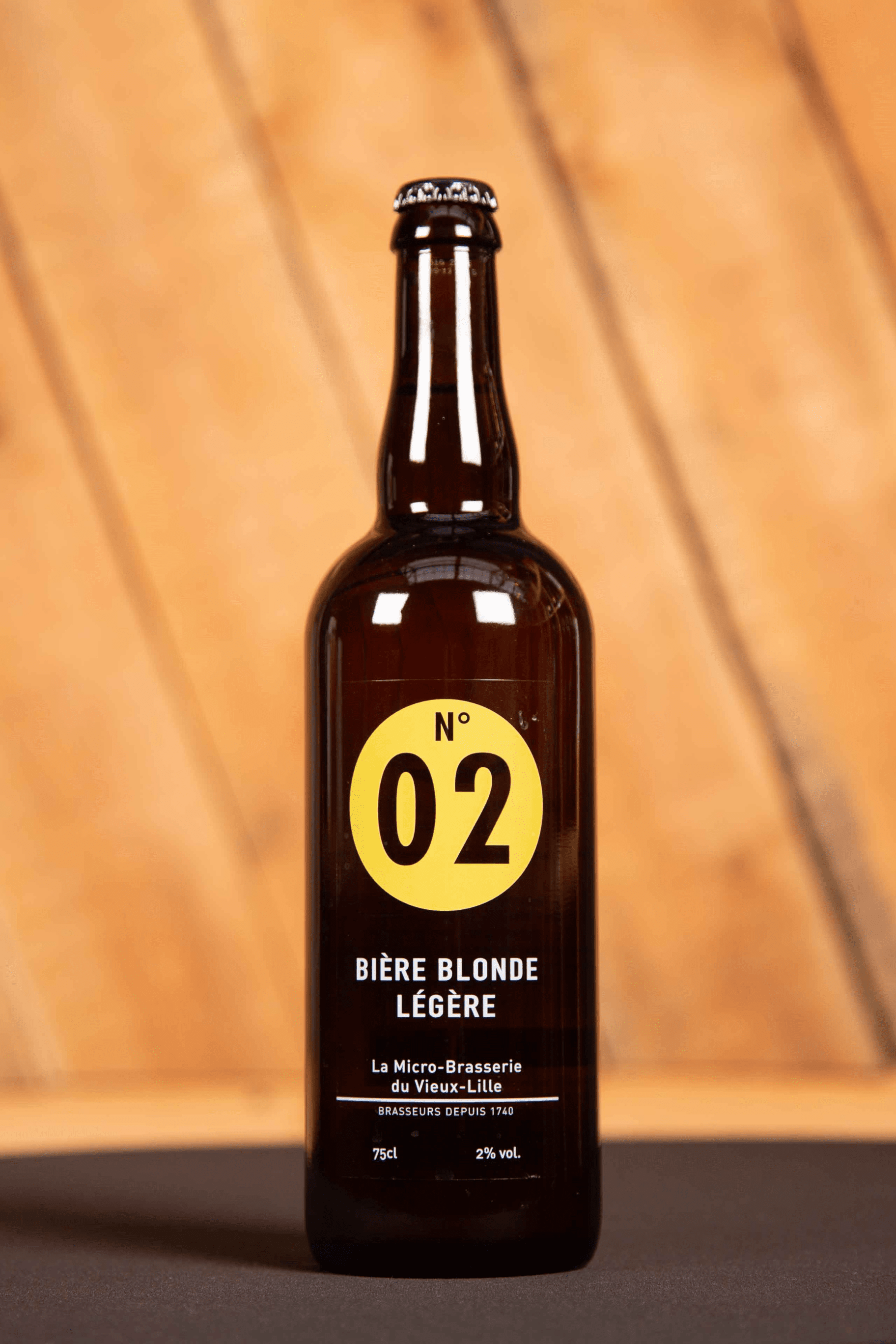 CÉLESTIN N°02 - Blonde légère<br/>75cl (2,0%Vol.)