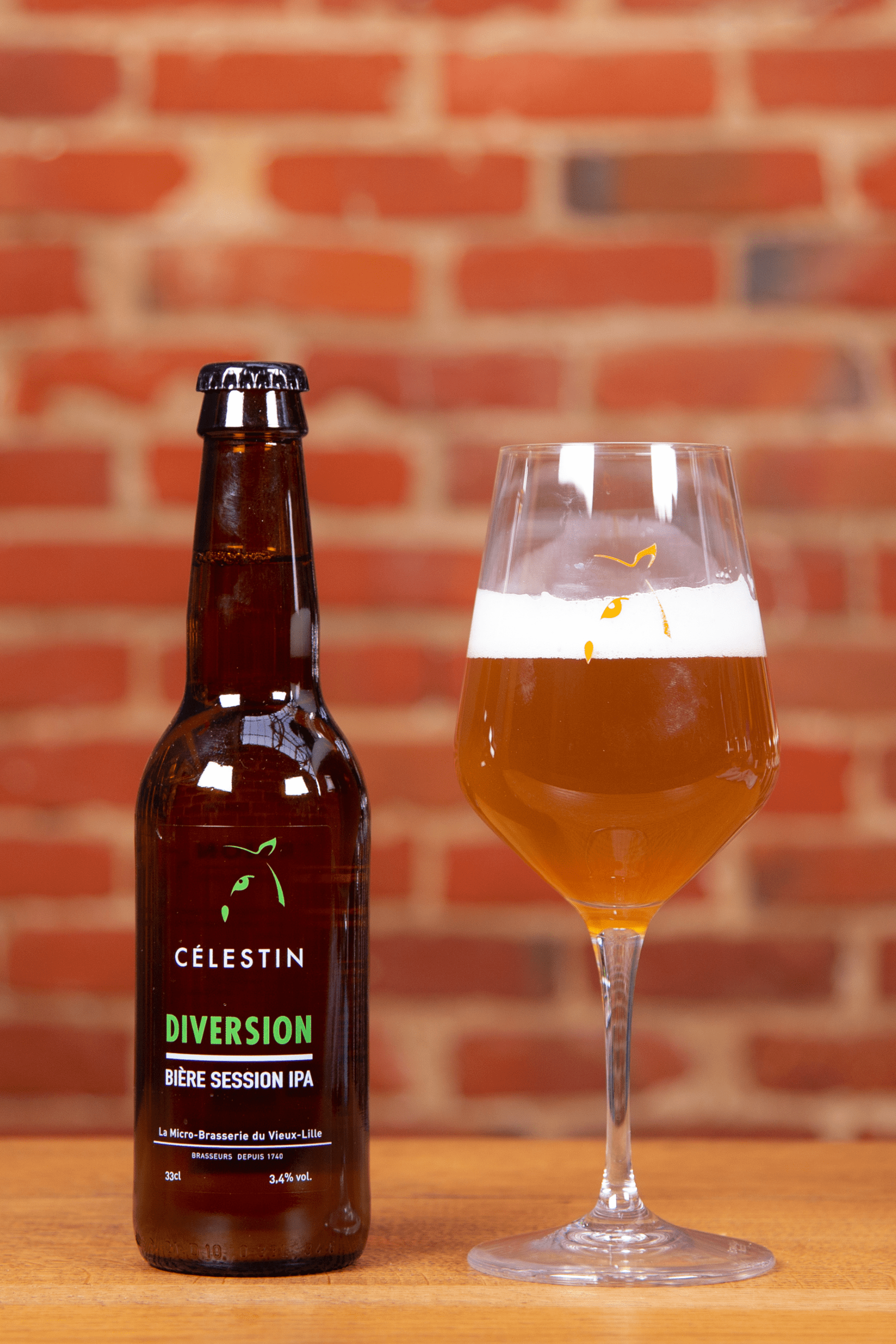CÉLESTIN DIVERSION - Session IPA<br/>33cl (3,4%Vol.)