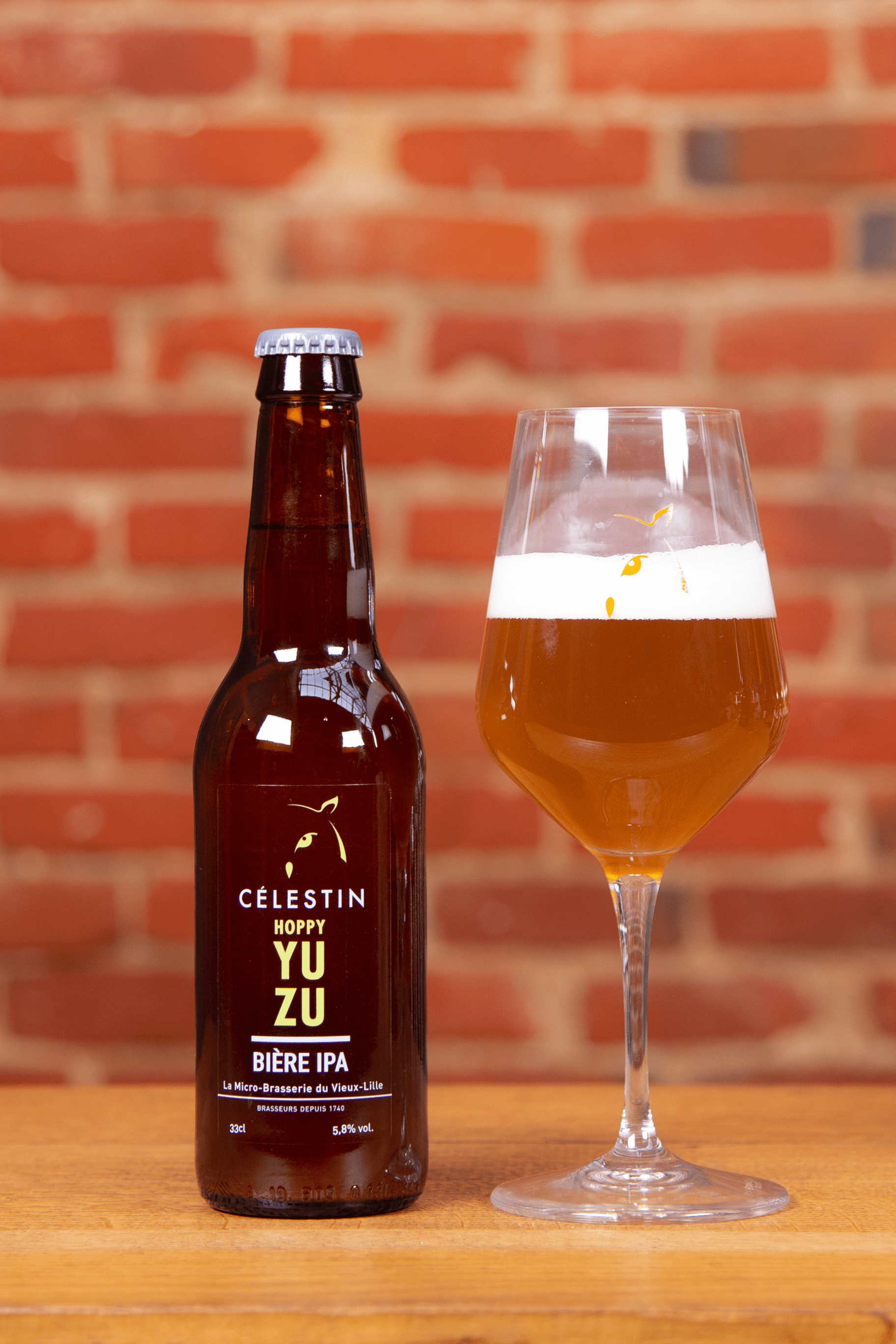 CÉLESTIN HOPPY YUZU - IPA au Yuzu<br/>33cl (5,8%Vol.)