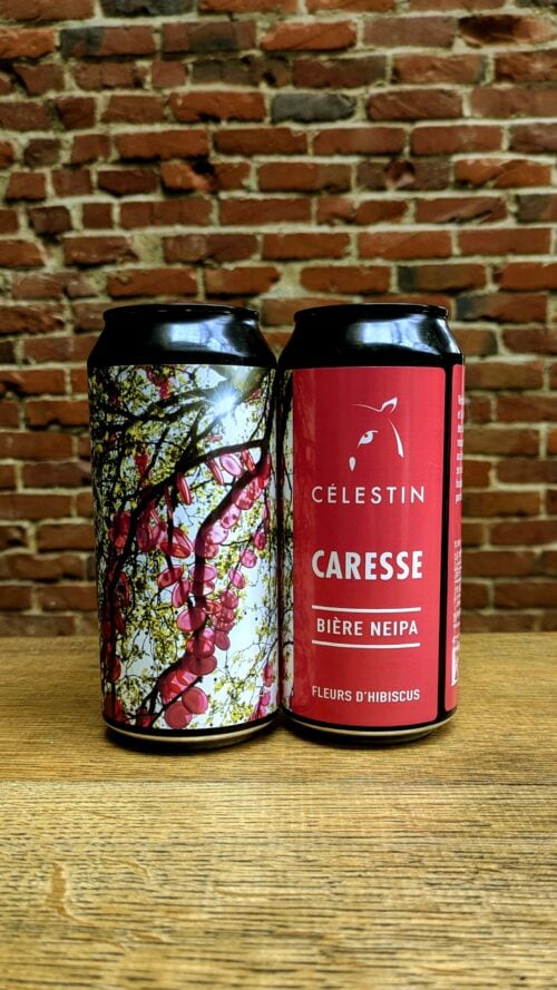 CÉLESTIN CARESSE – NEIPA fleur d'hibiscus<br/>44cl (4,2%Vol.)