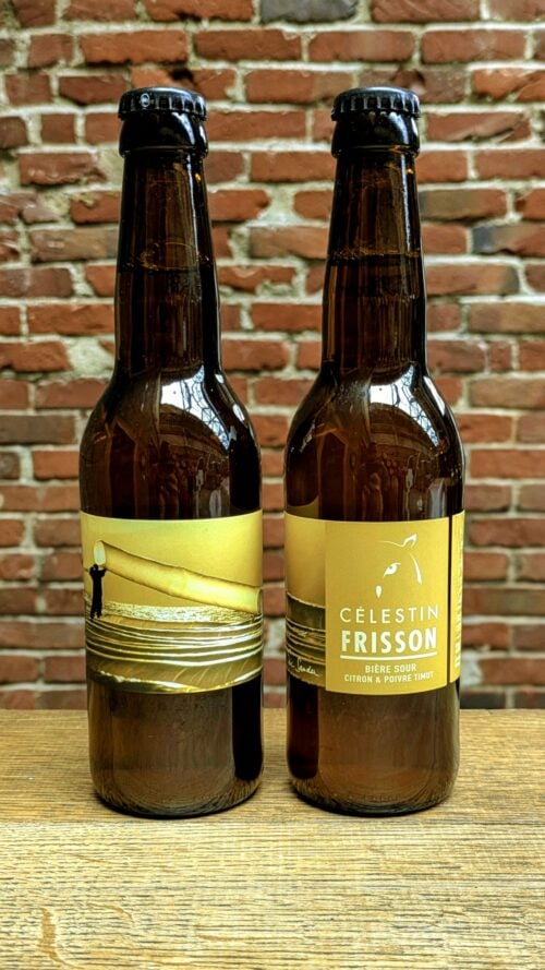 CÉLESTIN FRISSON - Sour Citron et Poivre de Timut<br/>33cl (4,9%Vol.)